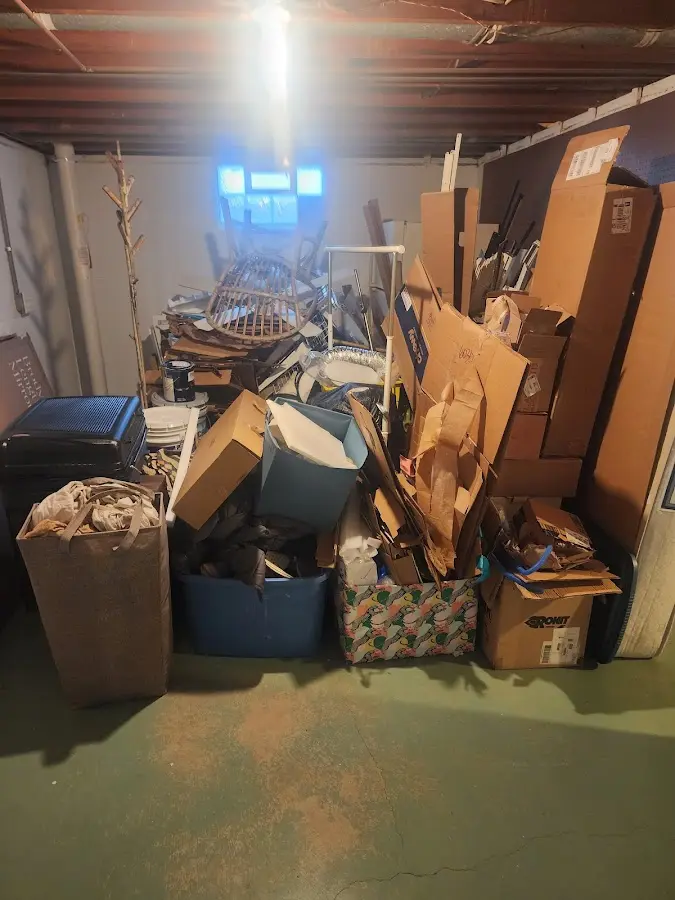 Roll-off dumpster container at job site for Construction Dumpster Rental in Miami Beach